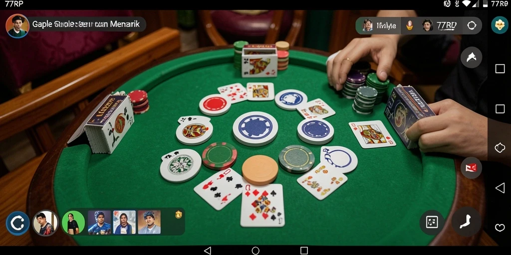 Screenshot gameplay 77RP yang menarik dan seru.