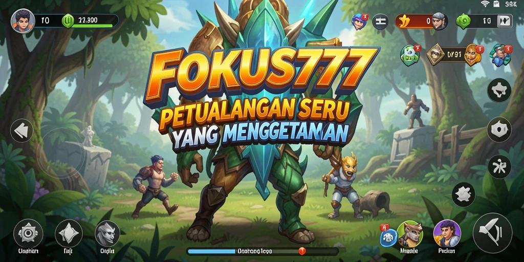 Gameplay seru dalam petualangan FOKUS777 yang memikat.