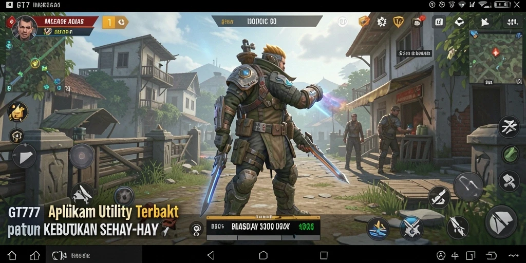 Screenshot GT777 menunjukkan tampilan antarmuka yang bersih dan fungsional.