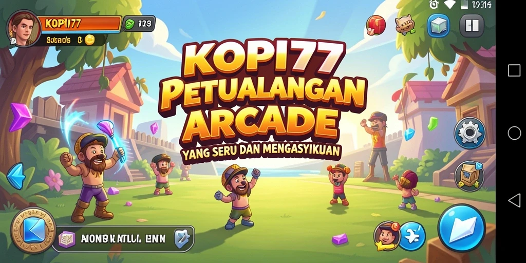 Tampilan gameplay seru KOPI77 dengan tantangan yang menarik.