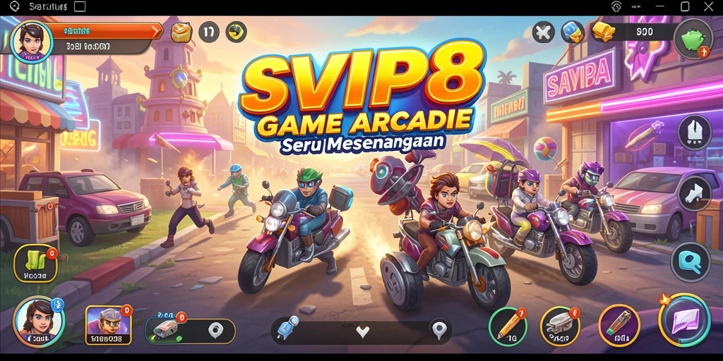 Tampilan gameplay SVIP8 yang menegangkan dan penuh aksi.