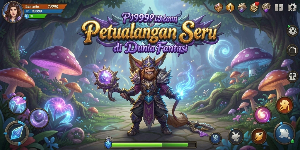 Tampilan gameplay T9999 yang menampilkan petualangan seru dan menantang.